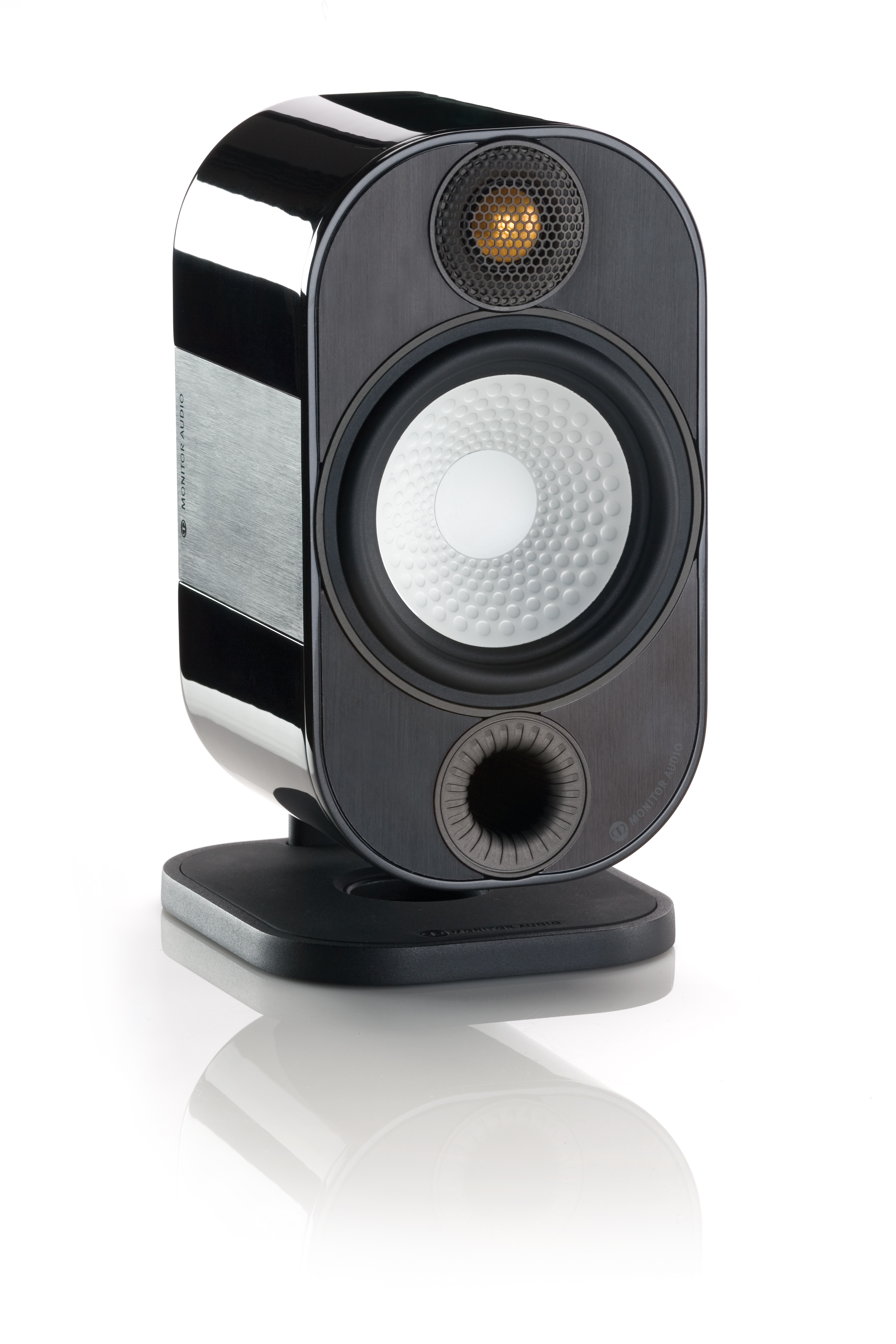 Monitor Audio Apex A10 Kompakt-Lautsprecher, 1 Paar, schwarz