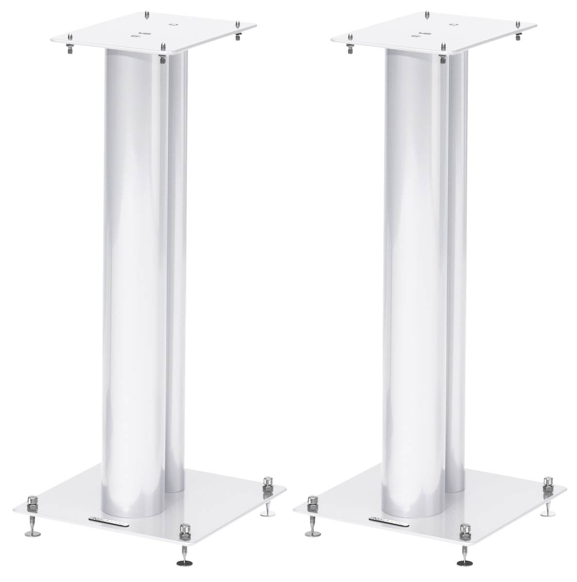 B-Ware -  (Paar) NorStone Lautsprecherständer Stylum 2 weiß satin (matt) 60cm