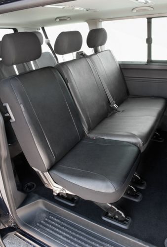 VW T6 Sitzbezug Kunstleder passgenau für Einzelsitz 2. Sitzreihe, Baujahr ab 07/2015