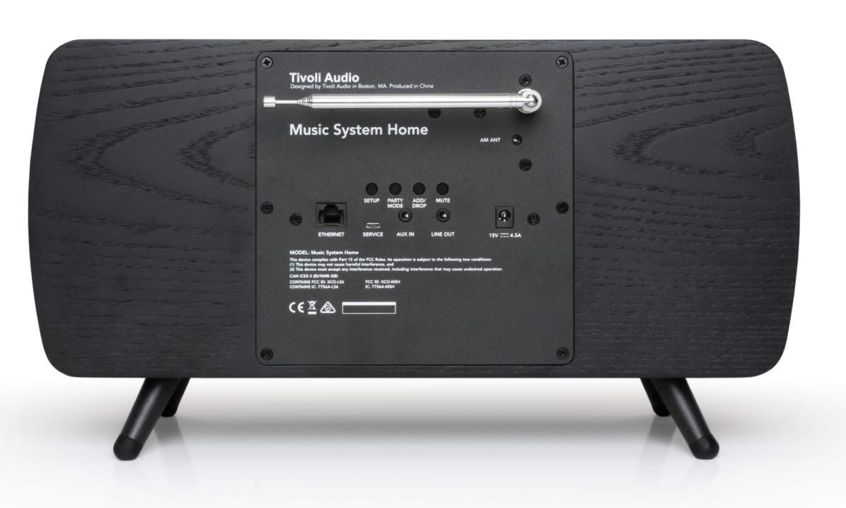 ausgelistet - Tivoli Audio Music System Home All-in-one FM/DAB+/WiFi/CD/LAN Schwarz/schwarz
