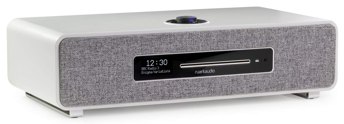 ruarkaudio R5 MK 1 Musiksystem FM/DAB+/CD/Bluetooth/W-LAN matt Grau