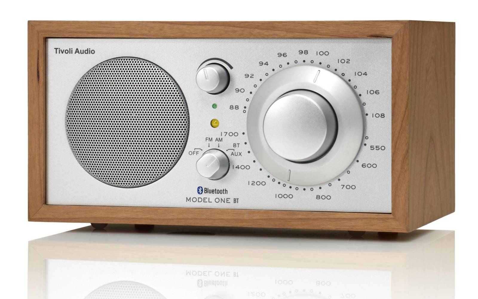Tivoli Audio ONE BT Radio mit Bluetooth Kirsche/silber