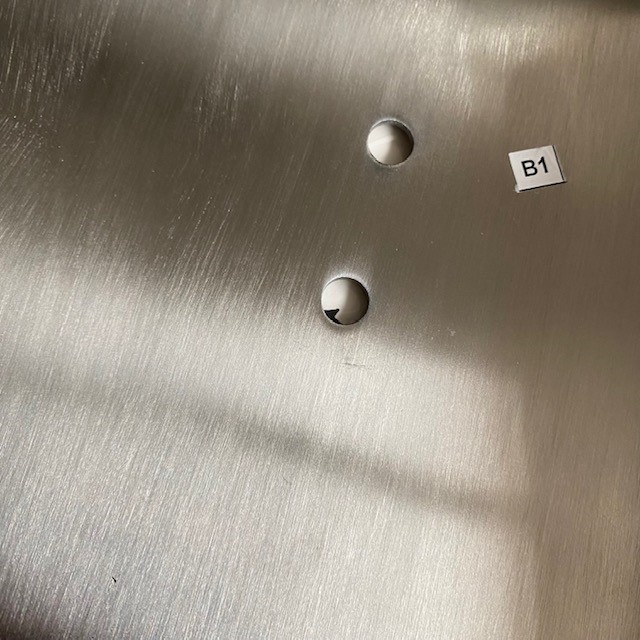 Auspackartikel - NorStone Lautsprecherständer EPUR silber Glasfuß 60cm (Paar)