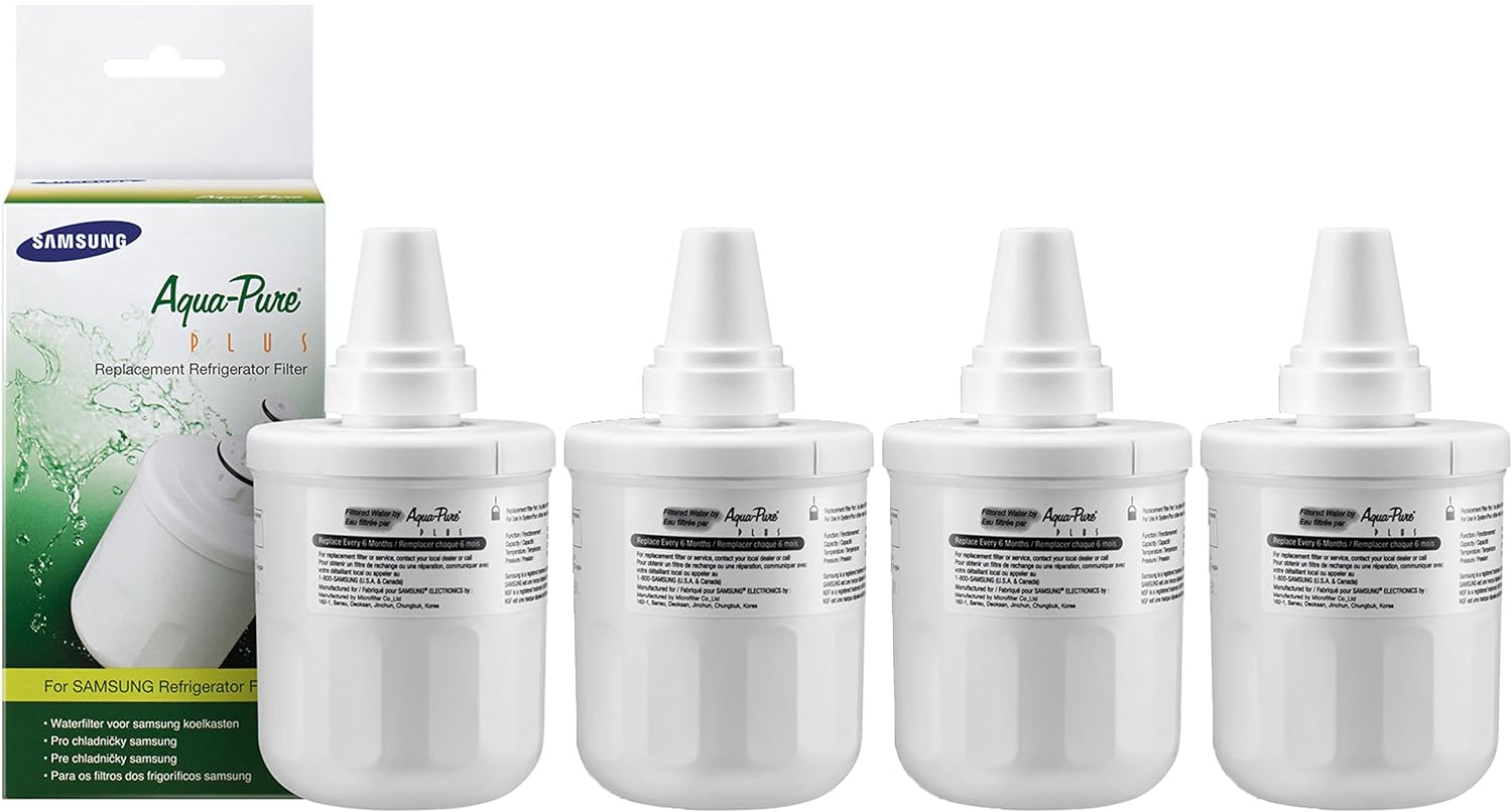 4x Samsung DA29-00003F Aqua-Pure Kühlschrank Wasserfilter Ersatz DA29-00003G