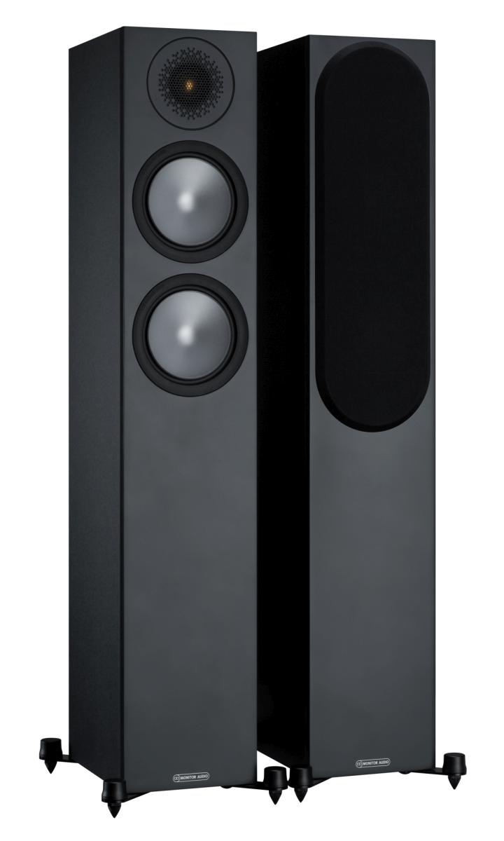 Auspackartikel - Monitor Audio Bronze 200 (6G) Standlautsprecher schwarz [Paar]