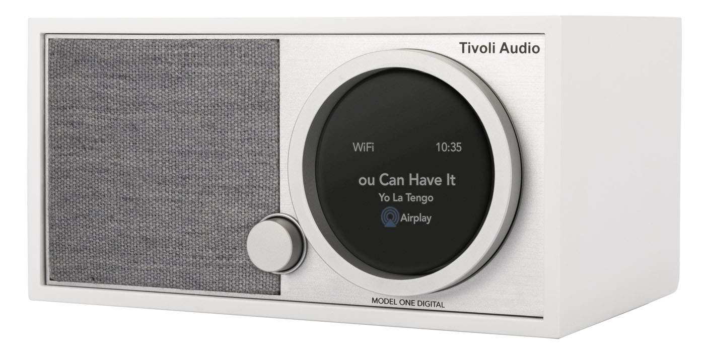 Tivoli Audio Model One Digital 2G Radio FM/DAB+/Bluetooth/WiFi weiß/grau