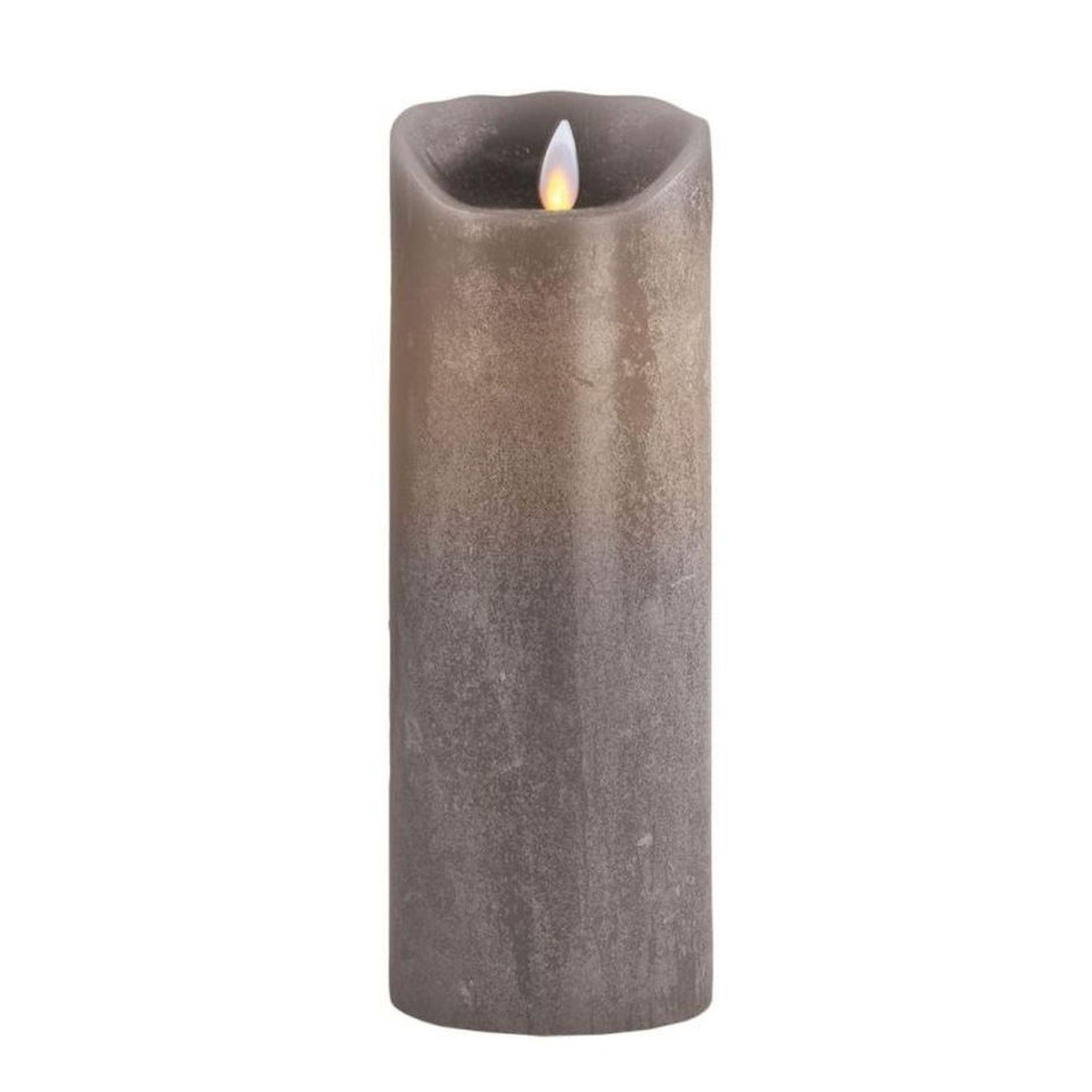 Sompex Flame LED Echtwachskerze 8x23cm, versch. Farben