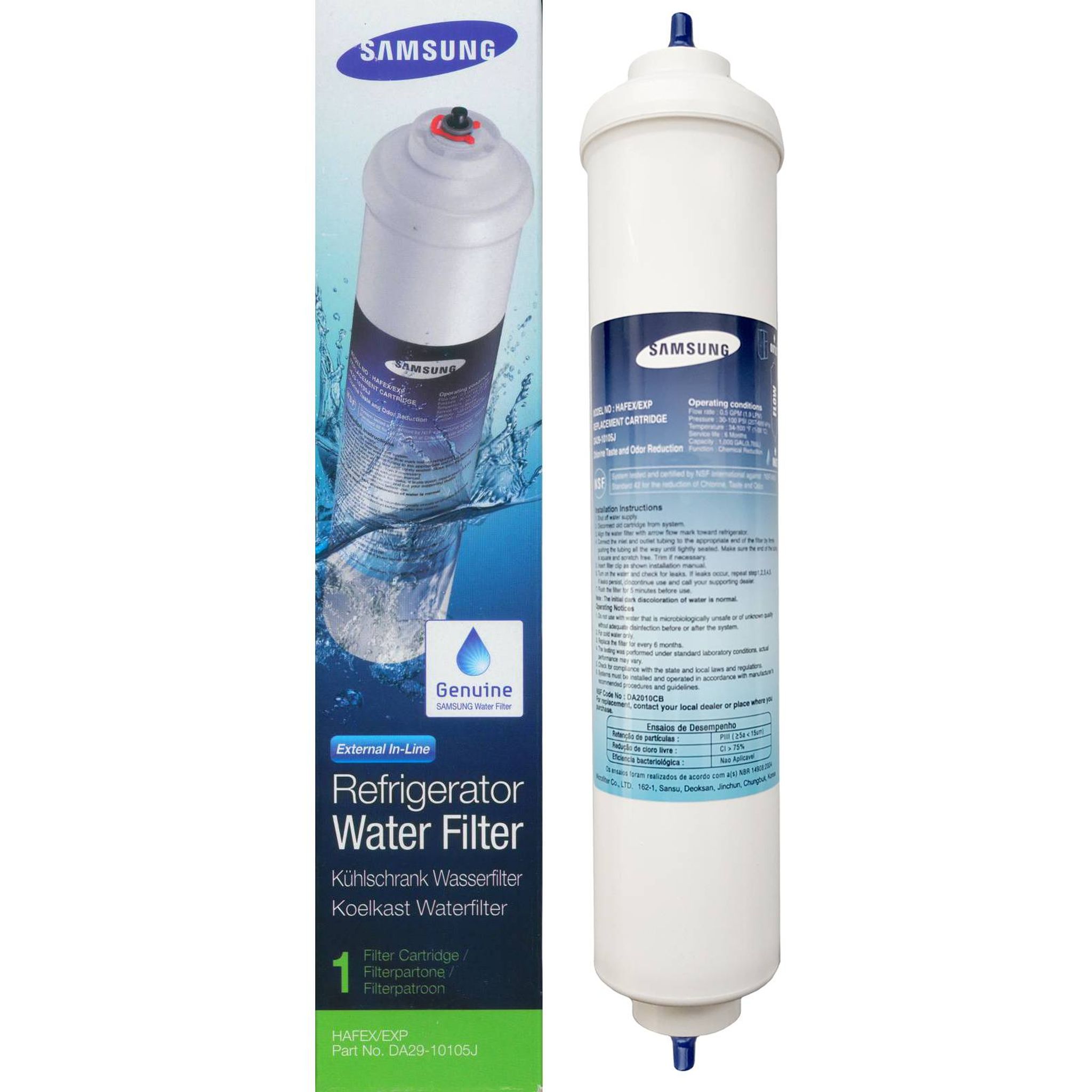 Samsung DA29-10105J HAFEX/EXP Wasserfilter Weiß für Kühlschrank