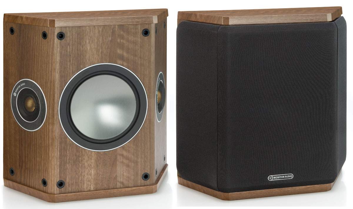 Demoware - Monitor Audio Bronze FX Surround-Lautsprecher Walnuss [Paar]