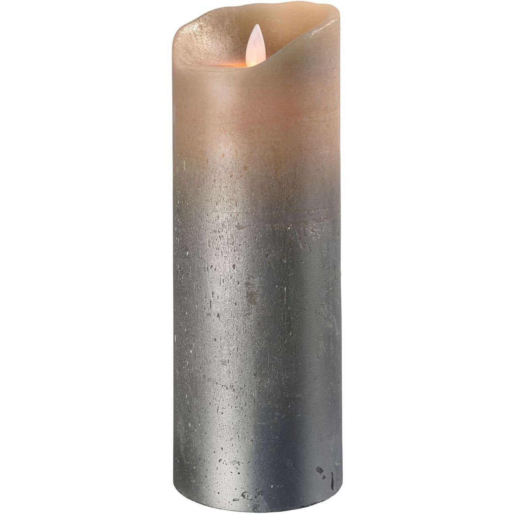 Sompex Flame LED Echtwachskerze 8x23cm, versch. Farben