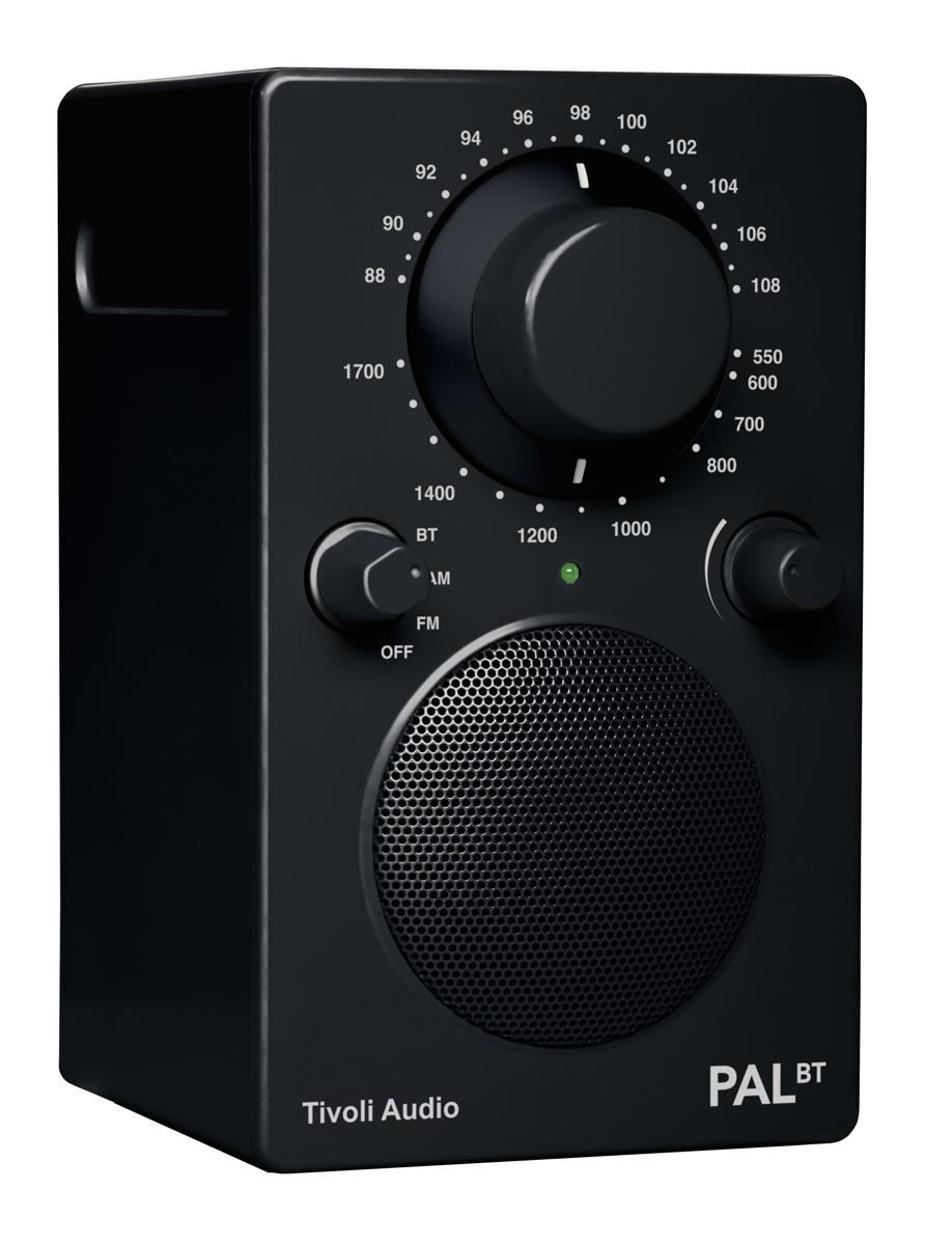 Ausstellungsstück - Tivoli Audio PAL BT portables Radio mit Akku (AM/FM/Bluetooth) black schwarz