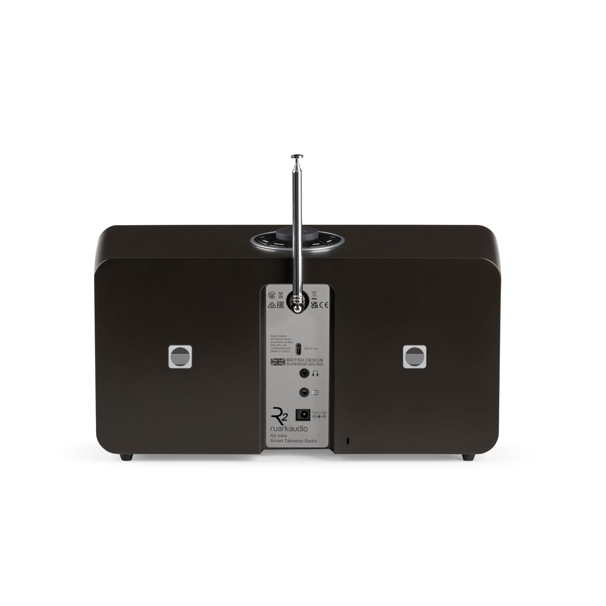 Ruark Audio R2 Mk4 Smart Tabletop Radio Espresso