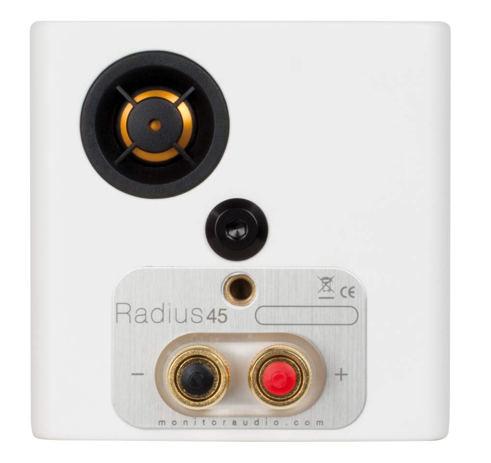 Monitor Audio Radius 3G 45 Kompakt-Lautsprecher [Paar] weiß seidenmatt
