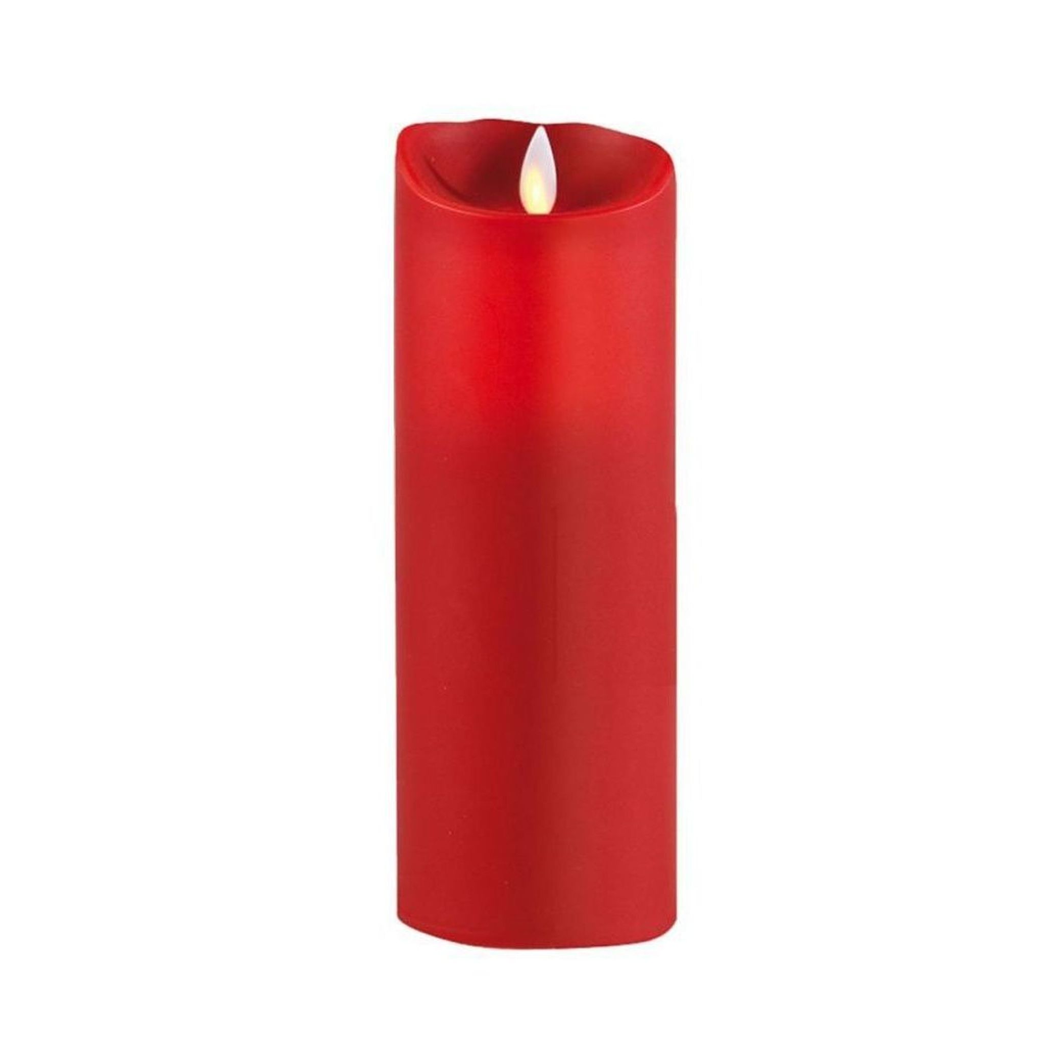 Sompex Flame LED Echtwachskerze 8x23cm, versch. Farben