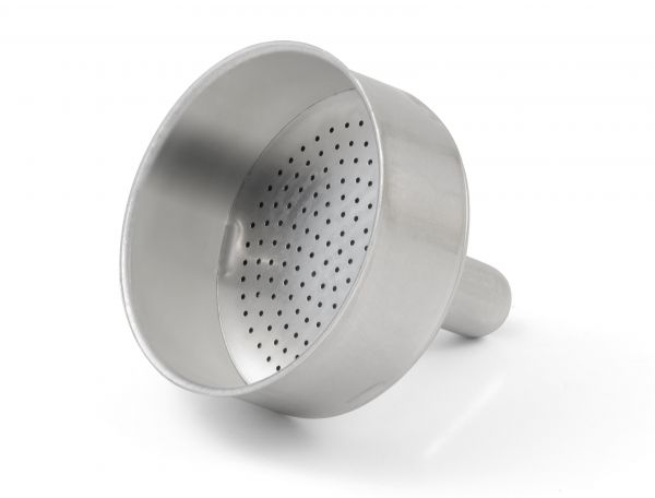 Bialetti Ersatzteil Trichter Aluminium für Espressokocher Moka Express 3 Tassen
