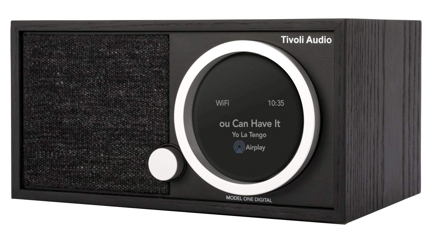 Tivoli Audio Model One Digital 2G Radio FM/DAB+/Bluetooth/WiFi schwarz/schwarz
