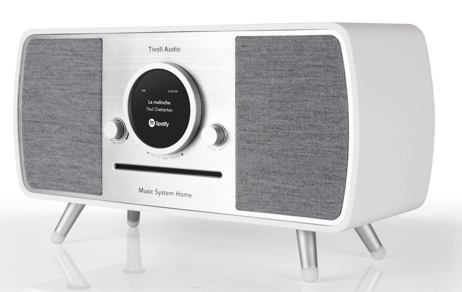 Tivoli Audio Music System Home All-in-one FM/DAB+/WiFi/CD/LAN Weiß/grau