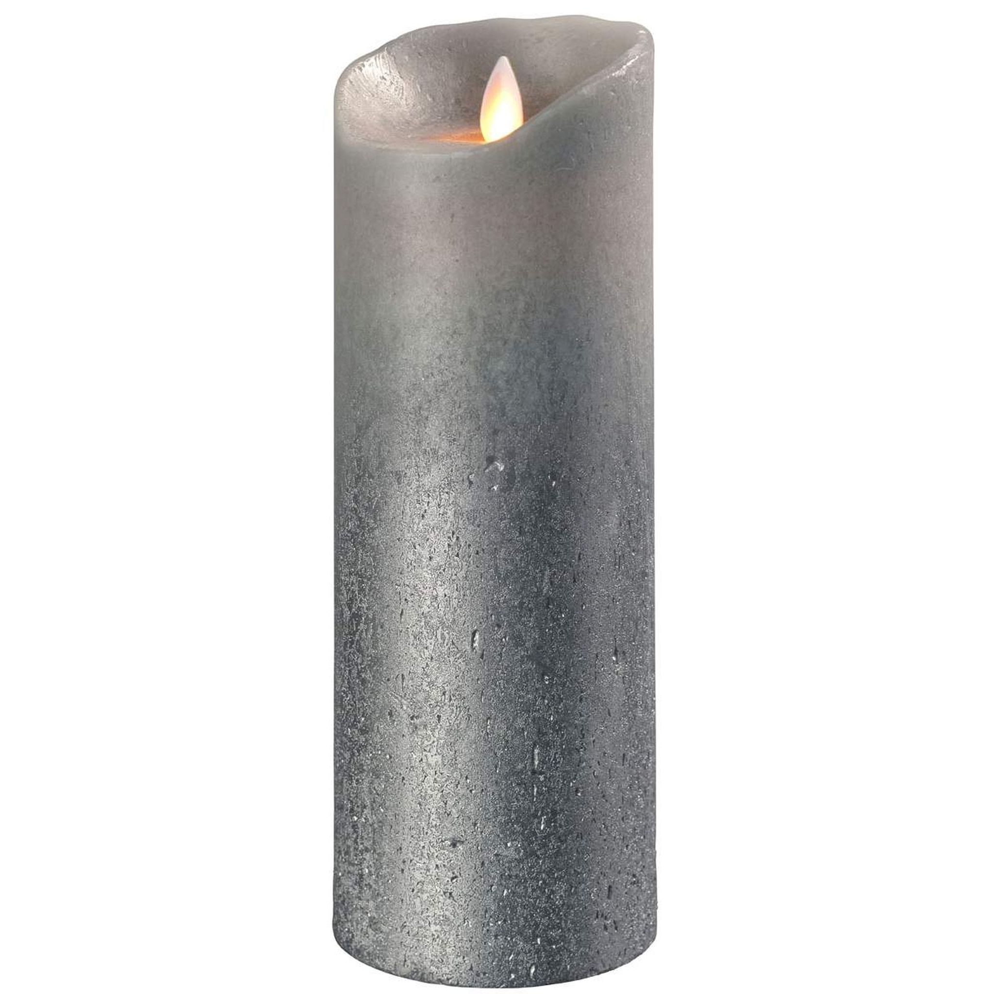 Sompex Flame LED Echtwachskerze 8x23cm, versch. Farben