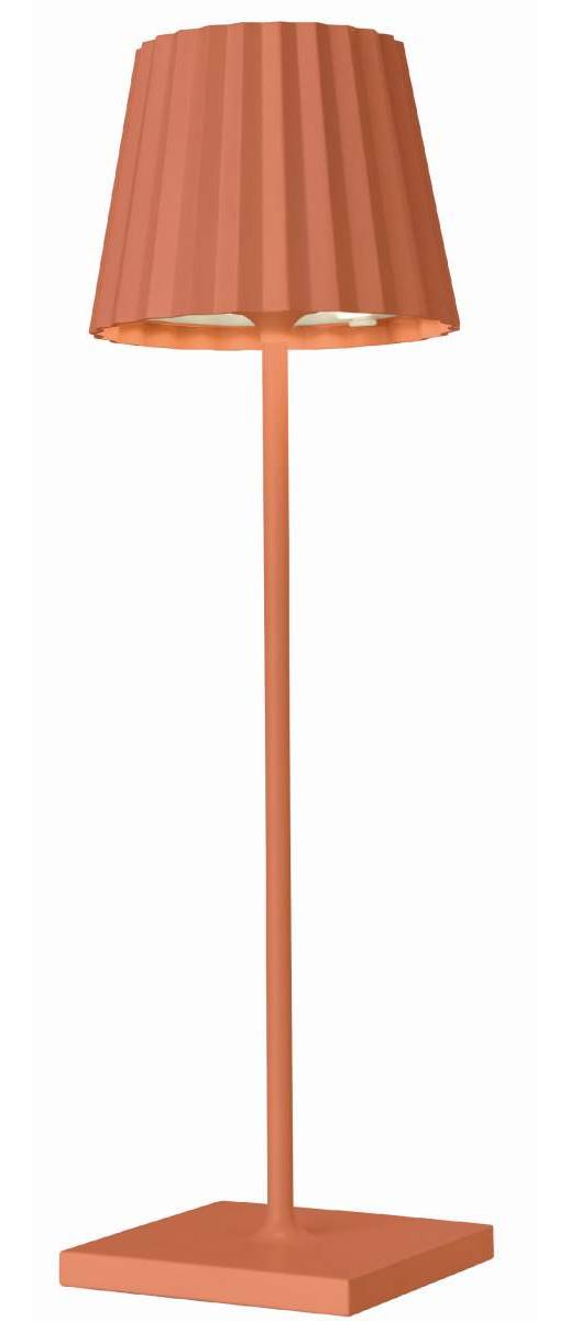Sompex Tischleuchte Troll 2.0 orange LED dimmbar 38cm