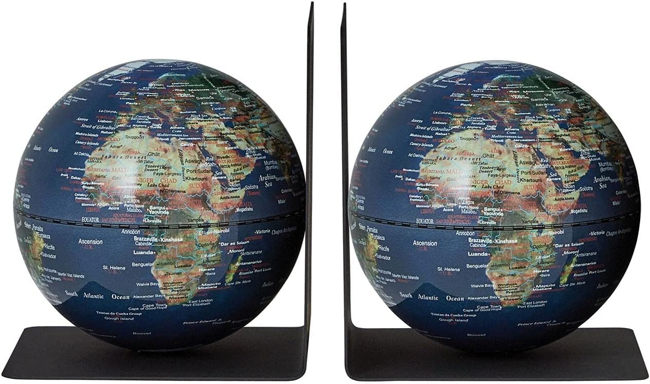 Buchstützen-Set BOOKGLOBE PHYSICAL