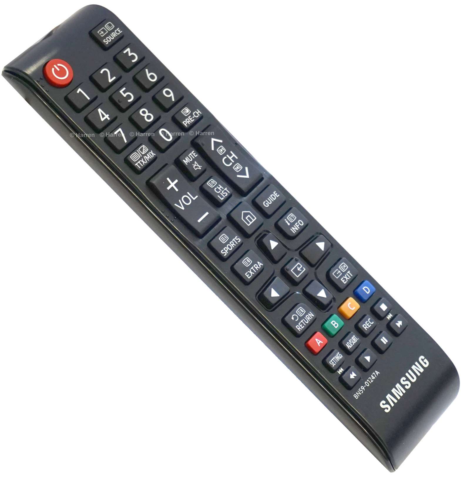 B-Ware (Kratzer) Original Samsung Fernbedienung BN59-01247A remote control BN5901247A [Neu]