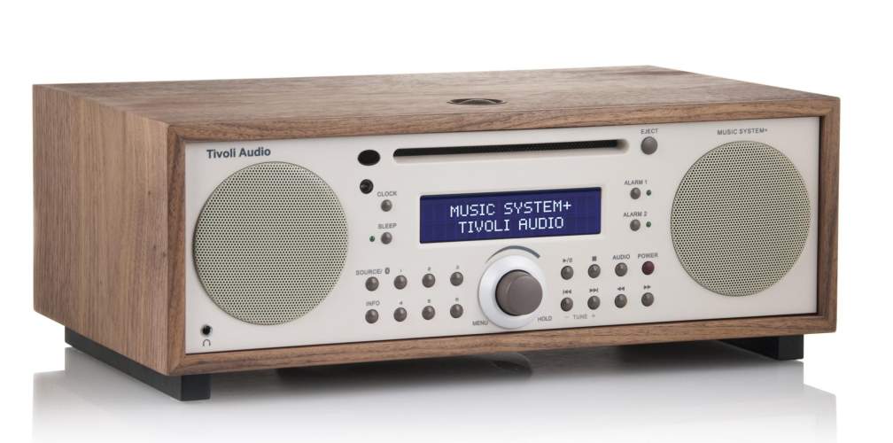 Tivoli Music System+ CD/FM/DAB+/Bluetooth Walnuss/beige