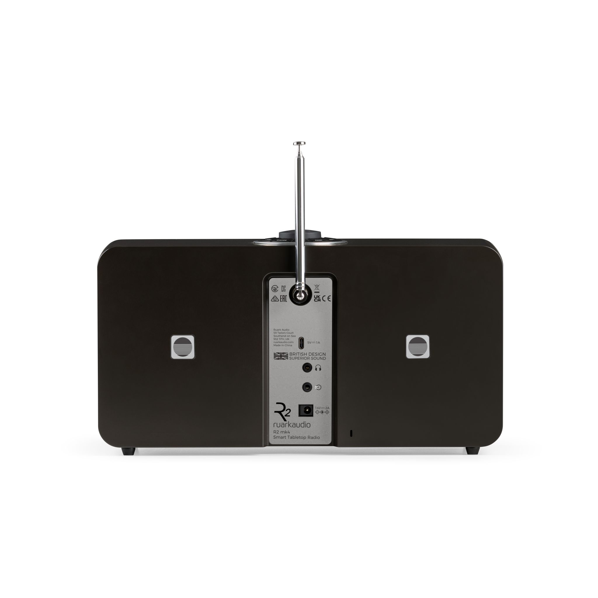 Ruark Audio R2 Mk4 Smart Tabletop Radio Espresso