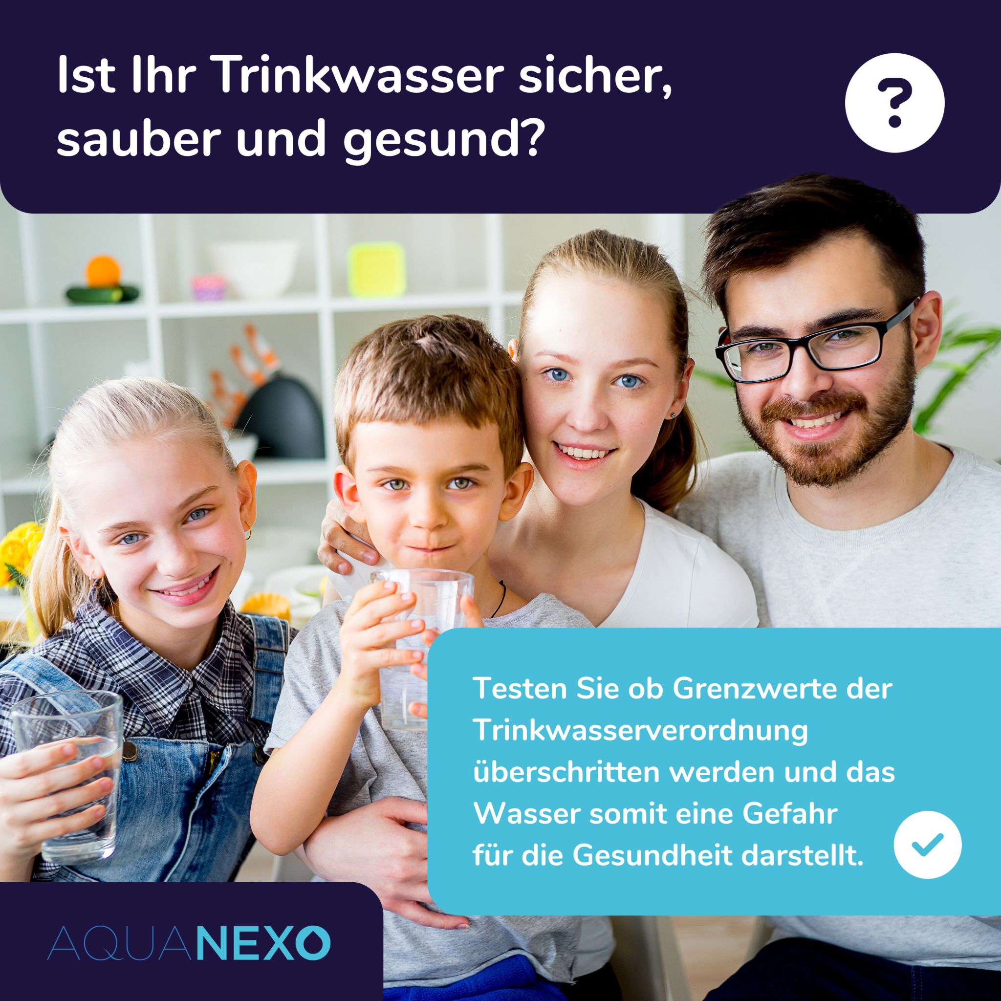 Wassertester Trinkwasser Teststreifen 16-in-1 Trinkwassertest pH Wasserhärte 25 st.