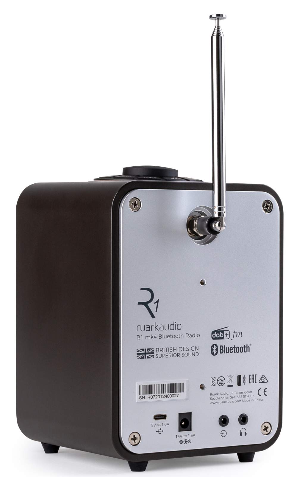 Auspackgerät - ruarkaudio R1 MK4 Digitalradio Espresso (braun)
