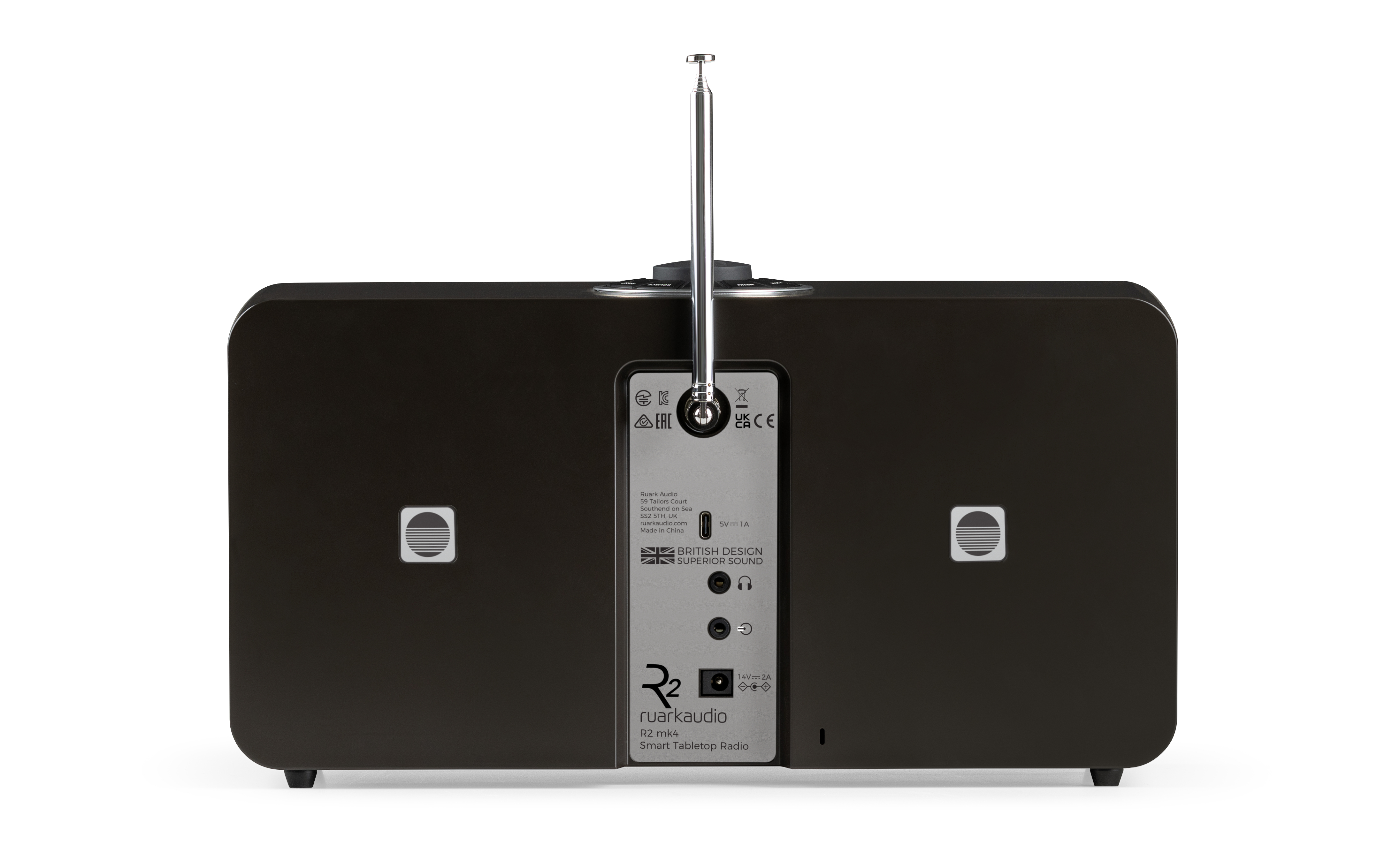 R2 mk4 Smart Tabletop Radio espresso