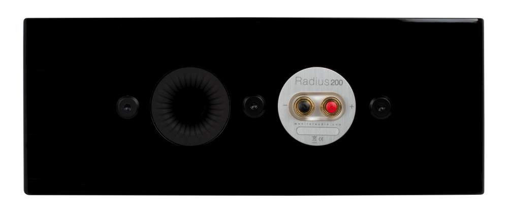 Monitor Audio Radius 3G 200 Center-Lautsprecher schwarz hochglanz, 1 Stück