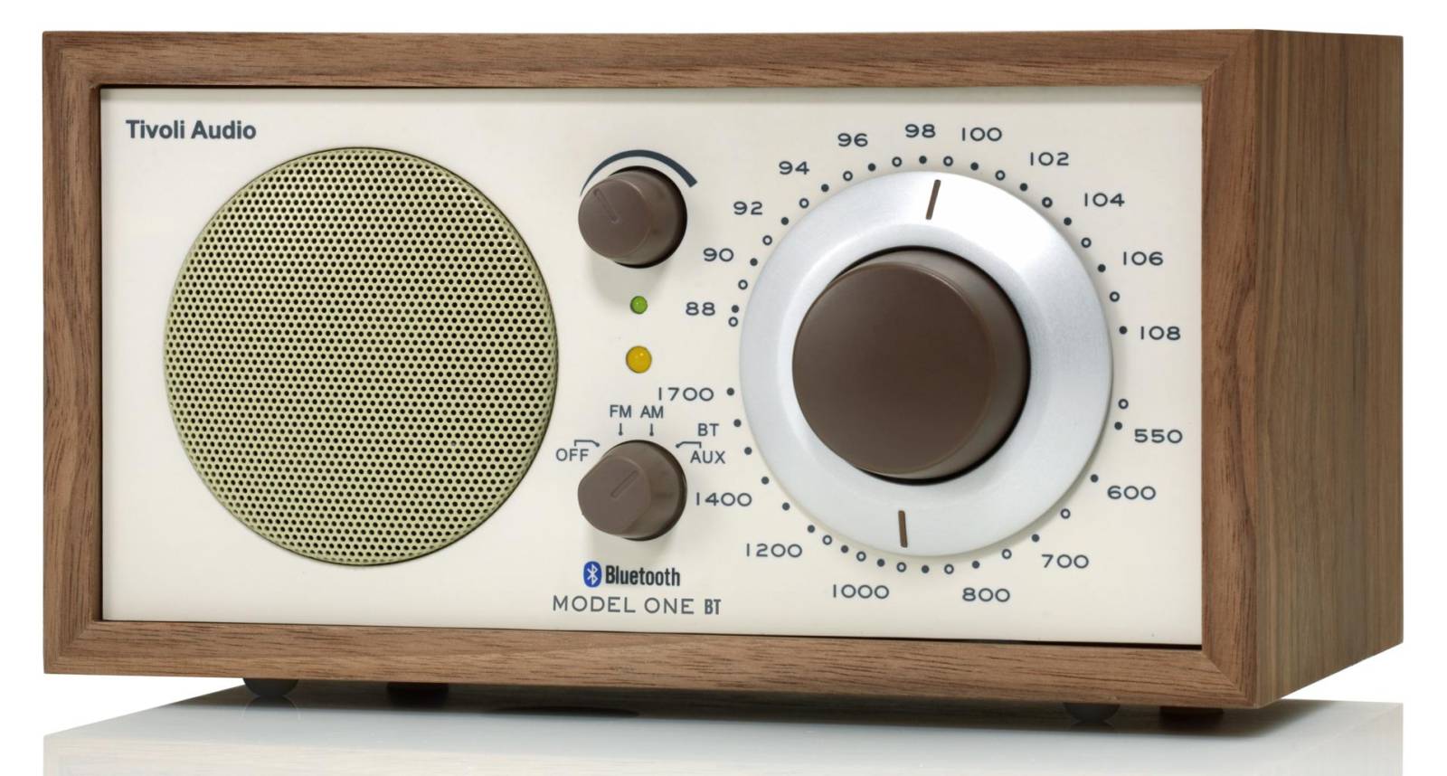 Tivoli Audio ONE BT Radio mit Bluetooth Walnuss/beige 