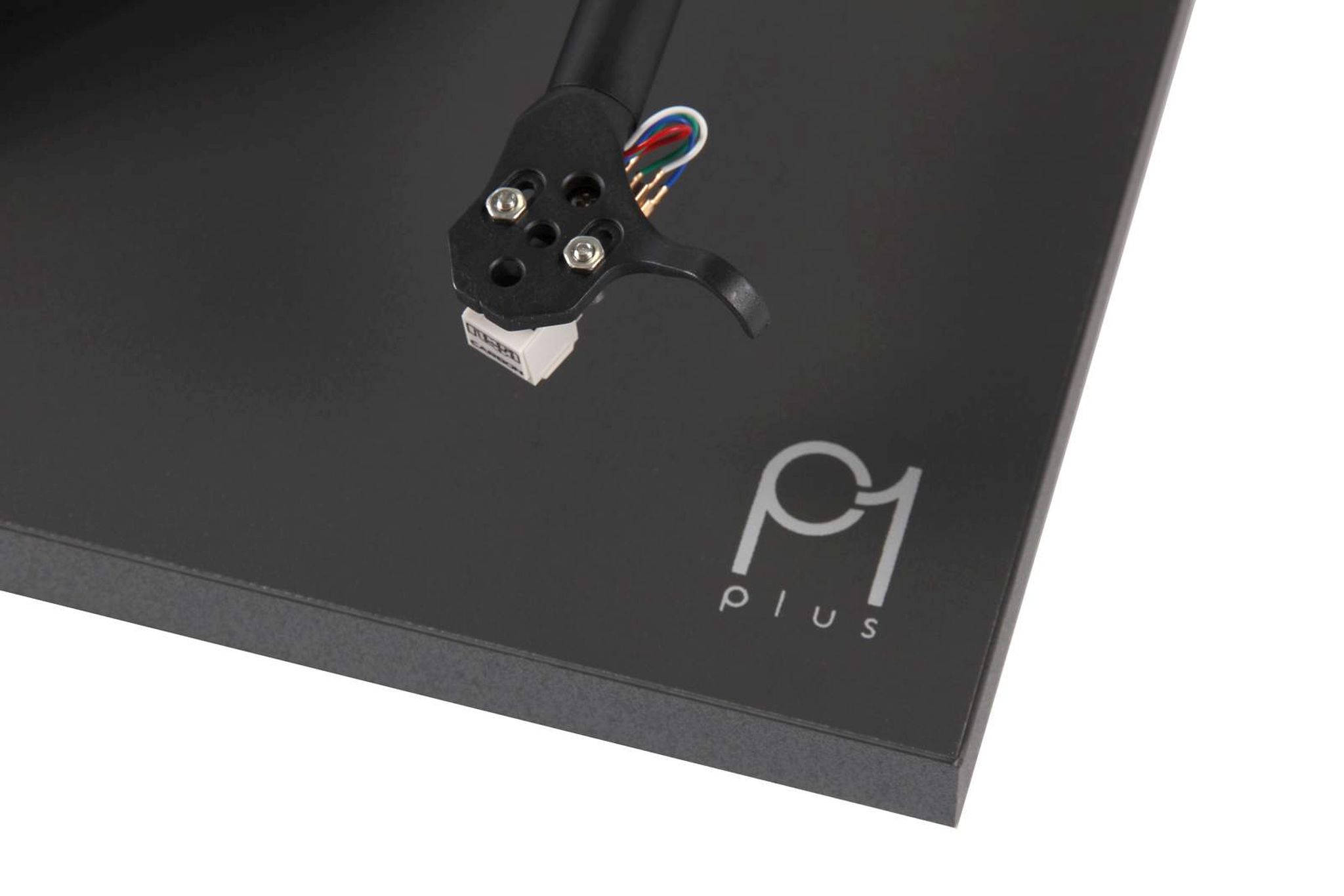 Rega Planar 1 Plus Plattenspieler Schwarz Matt inkl. Tonabnehmer Phono
