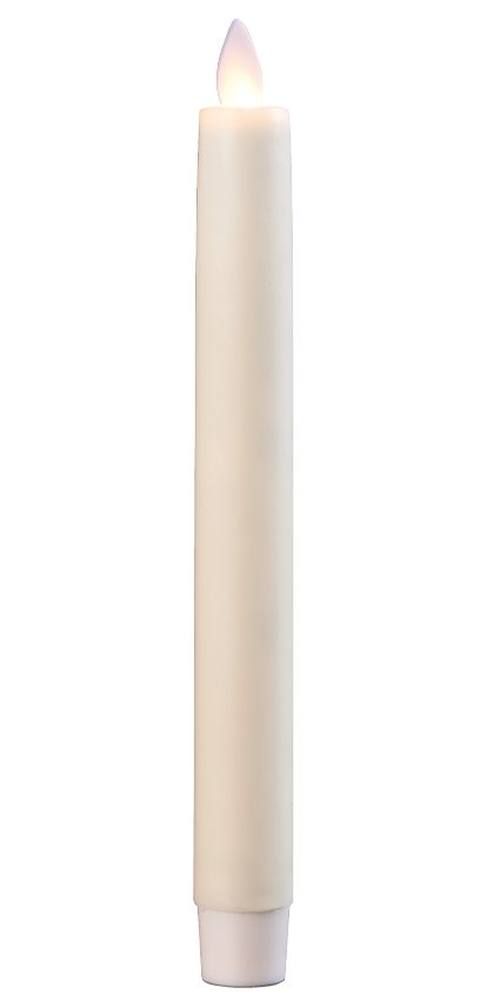 Sompex Flame LED Stabkerze elfenbein 2,5x23cm