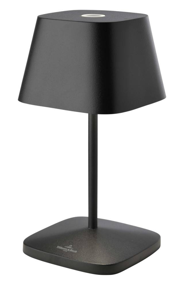 Villeroy & Boch Tischleuchte Neapel 2.0 schwarz LED dimmbar 20cm